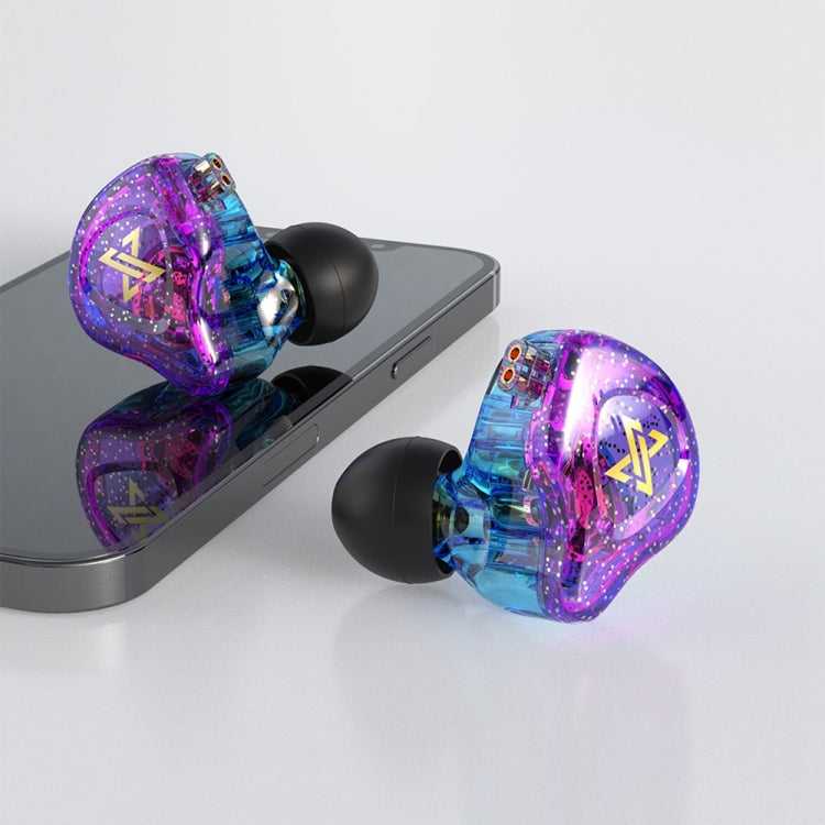 QKZ AK6 MAX In-ear Dynamic Subwoofer Wire-controlled Earphone, Version:Standard Version(Colorful) - HoMEdemic™ 