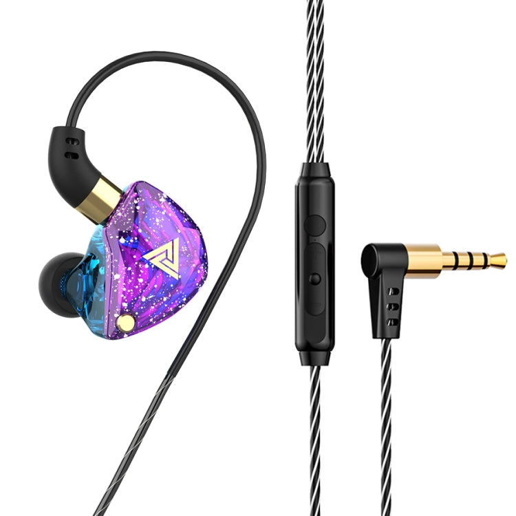 QKZ SK8 3.5mm Sports In-ear Dynamic HIFI Monitor Earphone with Mic(Colorful) - HoMEdemic™ 