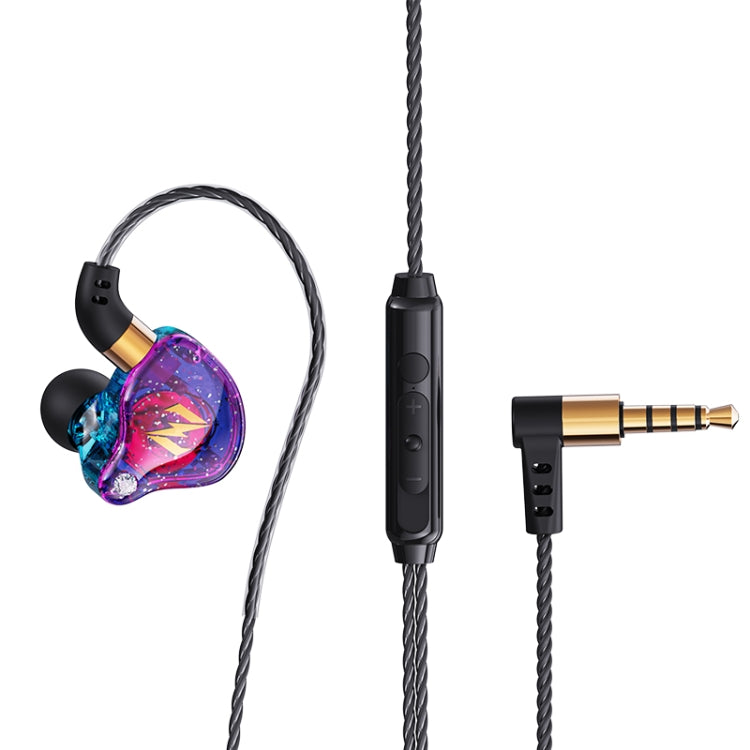 QKZ ZEN In-ear Subwoofer Wire-controlled Music Running Sports Earphone with Mic(Colorful) - HoMEdemic™ 