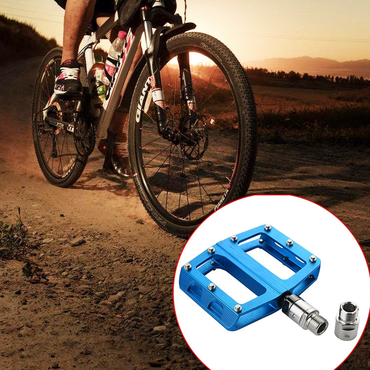 QL1 One Pair Steel Bike Pedal Spacer Extenders Bicycle Pedal Spacers for 9/16 inch Threaded Pedals - HoMEdemic™ 