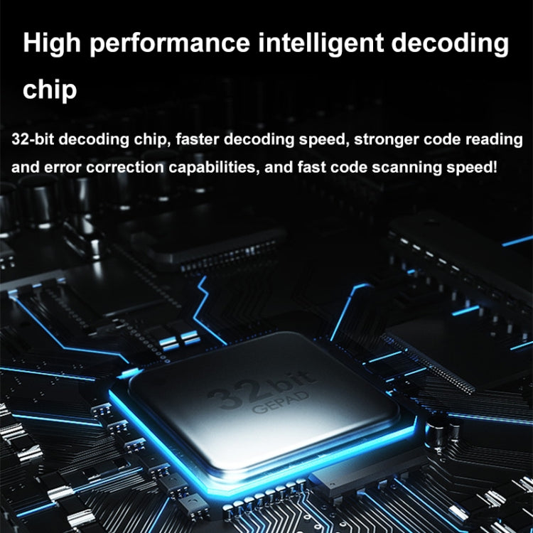 QR Code Scanner Mobile Phone Screen Supermarket Cashier Scanner, Model: Bluetooth Wireless - HoMEdemic™ 