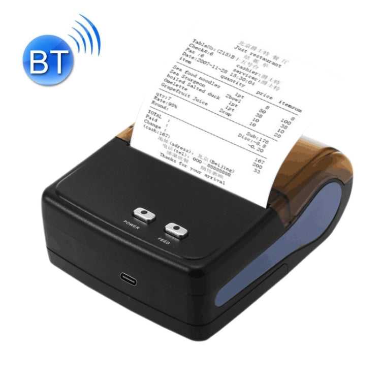 QS-8001 Portable 80mm Bluetooth POS Receipt Thermal Printer, QS-8001 - HoMEdemic™ 