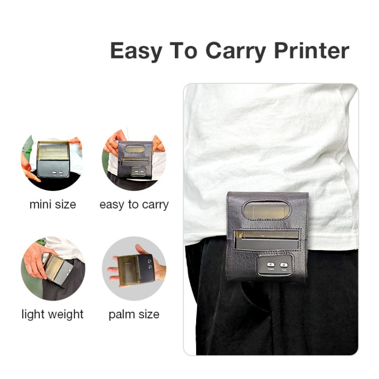 QS-8001 Portable 80mm Bluetooth POS Receipt Thermal Printer, QS-8001 - HoMEdemic™ 