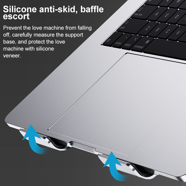 R-JUST HZ08 Two Holes Lifting Adjustable Laptop Holder - HoMEdemic™ 