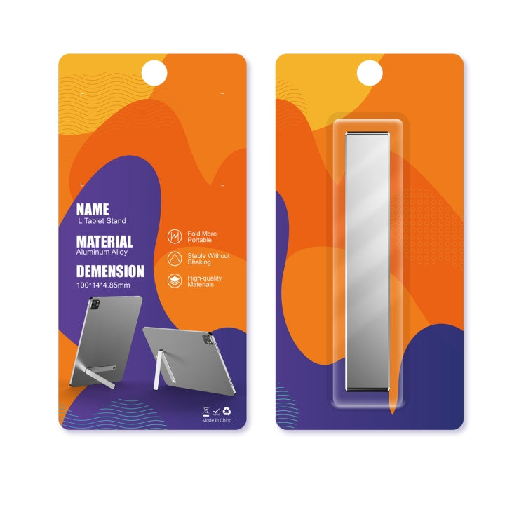 R-JUST PB07 Linear Shape Magnetic Folding Portable Aluminum Alloy Tablet Holder - HoMEdemic™ 