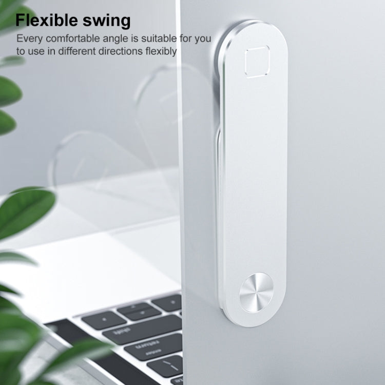 R-JUST SJ05-3 Multi-function Laptop Magnetic Expanded Metal Holder (Silver) - HoMEdemic™ 