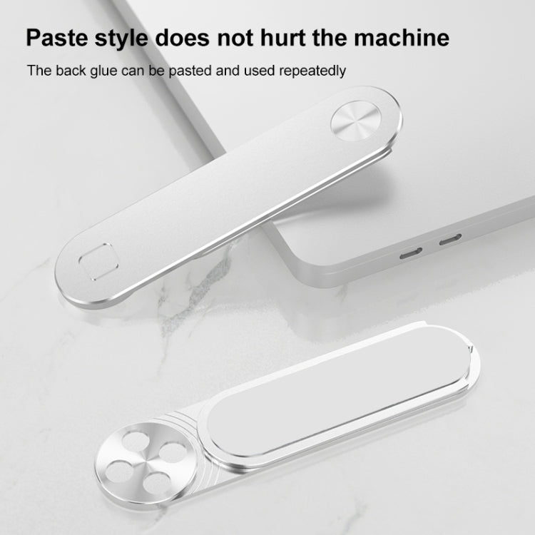 R-JUST SJ05-3 Multi-function Laptop Magnetic Expanded Metal Holder (Silver) - HoMEdemic™ 