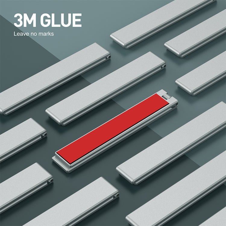 R-JUST SJ07 Linear Shape Magnetic Folding Portable Aluminum Alloy Mobile Phone Holder - HoMEdemic™ 