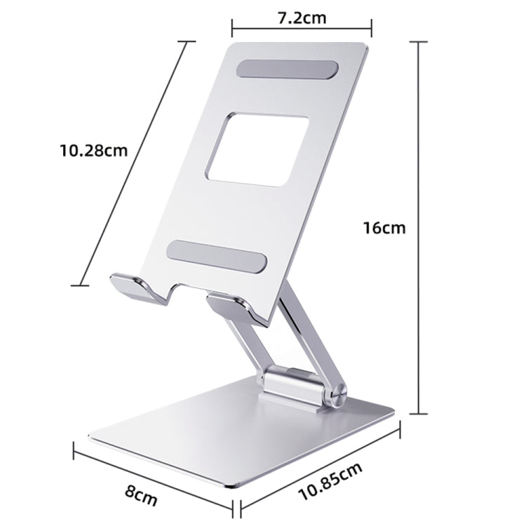 R-JUST SJ33 Aluminum Alloy Folding Phone / Tablet Stand(Grey) - HoMEdemic™ 