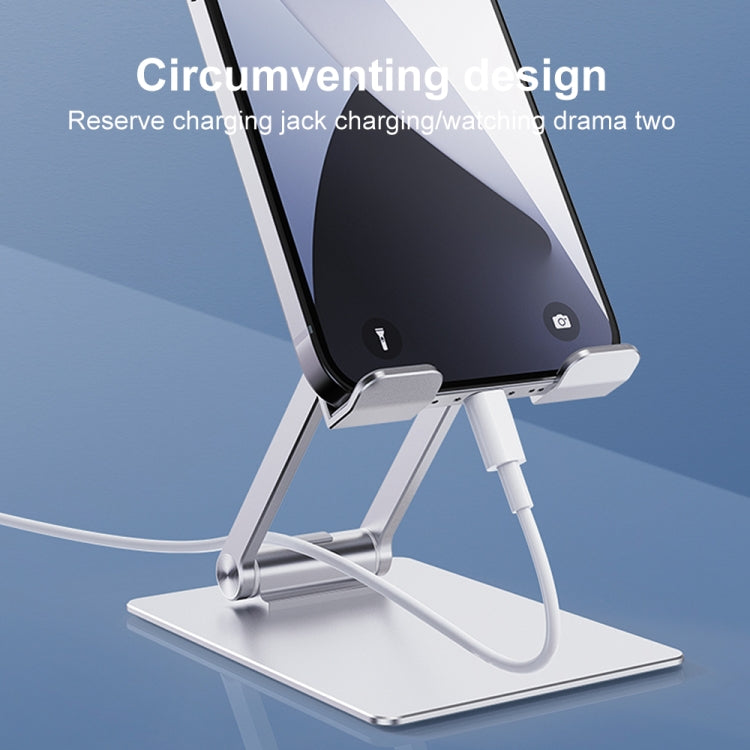 R-JUST SJ33 Aluminum Alloy Folding Phone / Tablet Stand(Grey) - HoMEdemic™ 