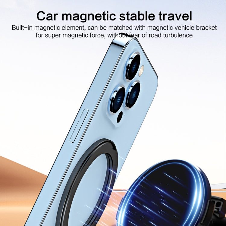 R-JUST SJ35 Ultra-thin Alloy Magnetic Adhesive Phone Holder(Silver) - HoMEdemic™ 
