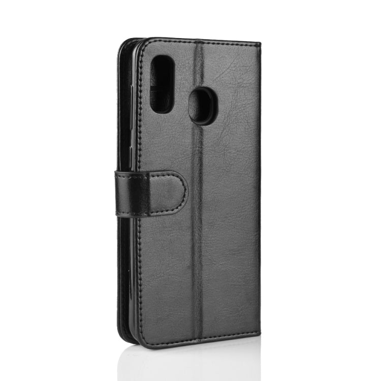 R64 Texture Single Fold Horizontal Flip Leather Case for Galaxy A20e, with Holder & Card Slots & Wallet, For Galaxy A20e - HoMEdemic™ 