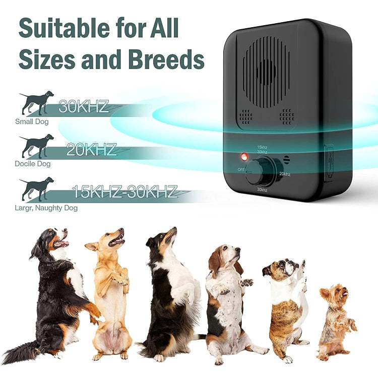RC-309 Bark Control Devices Defer Nuisance Barking(Black) - HoMEdemic™ 
