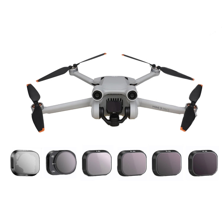 RCSTQ Aluminum Alloy Adjustable Filter Accessories for DJI Mini 3 Pro,Style: ND8 - HoMEdemic™ 