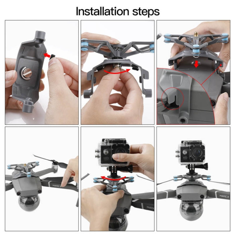 RCSTQ RCGEEK for DJI Mavic 2 Multi-function Expansion Bracket Shock Mount Set Shock Mount Bracket Set - HoMEdemic™ 