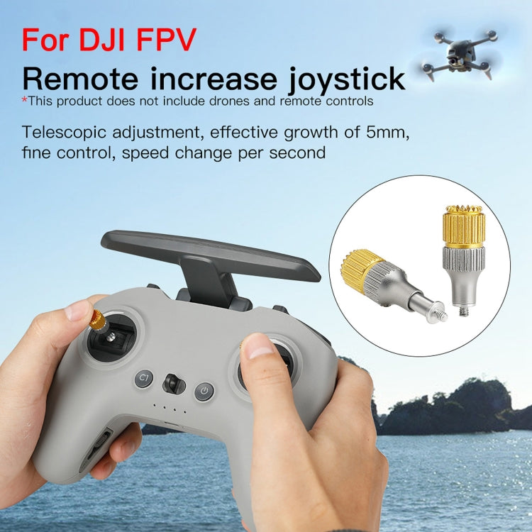 RCSTQ Two-color Retractable Thumb Rocker Joystick for DJI FPV Combo Drone Remote Control - HoMEdemic™ 