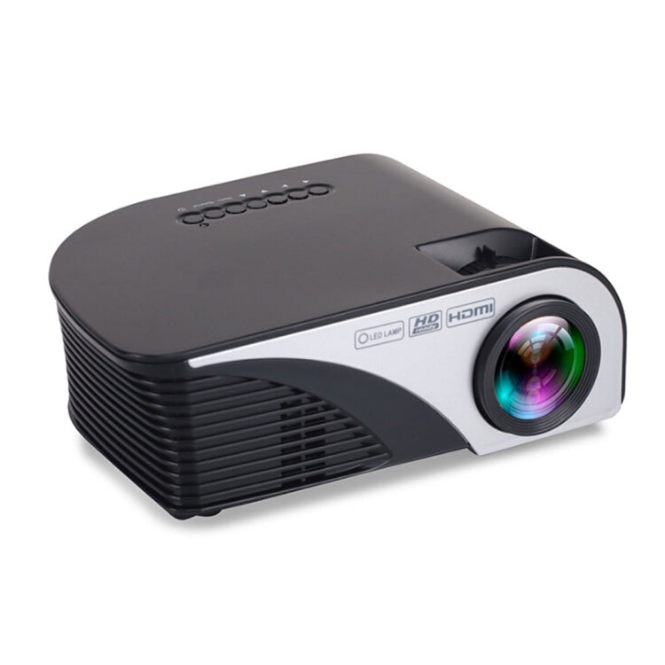 RD-805B 960*640 1200 Lumens Portable Mini LED Projector Home Theater with Remote Controller ,Support USB + VGA + HDMI + AV + TV, RD-805B Standard Version Black, RD-805B Standard Version White - HoMEdemic™ 