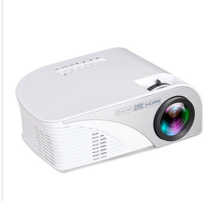 RD-805B 960*640 1200 Lumens Portable Mini LED Projector Home Theater with Remote Controller ,Support USB + VGA + HDMI + AV + TV, RD-805B Standard Version Black, RD-805B Standard Version White - HoMEdemic™ 