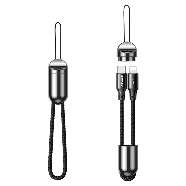 REMAX RC-140i Thor Series PD 20W USB-C / Type-C to 8 Pin Portable Lanyard Data Cable, Cable Length: 1.2m - HoMEdemic™ 