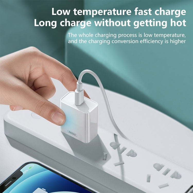 REMAX RP-U70 Jane Series 20W USB-C/Type-C PD Fast Charger, Specification:UK Plug(White) - HoMEdemic™ 
