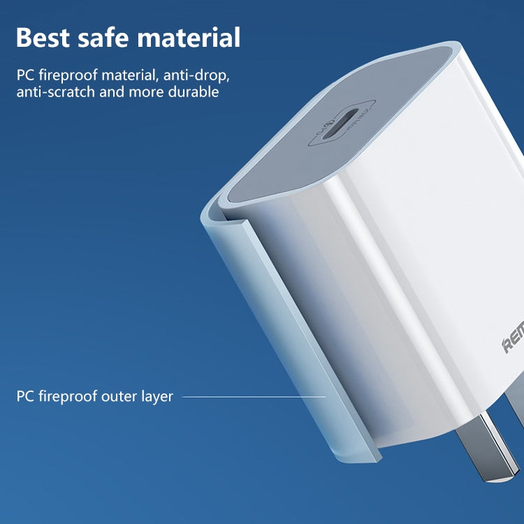 REMAX RP-U79 Speed Series 20W USB-C/Type-C Multi-Compatible Fast Charger, Specification:EU Plug(White) - HoMEdemic™ 