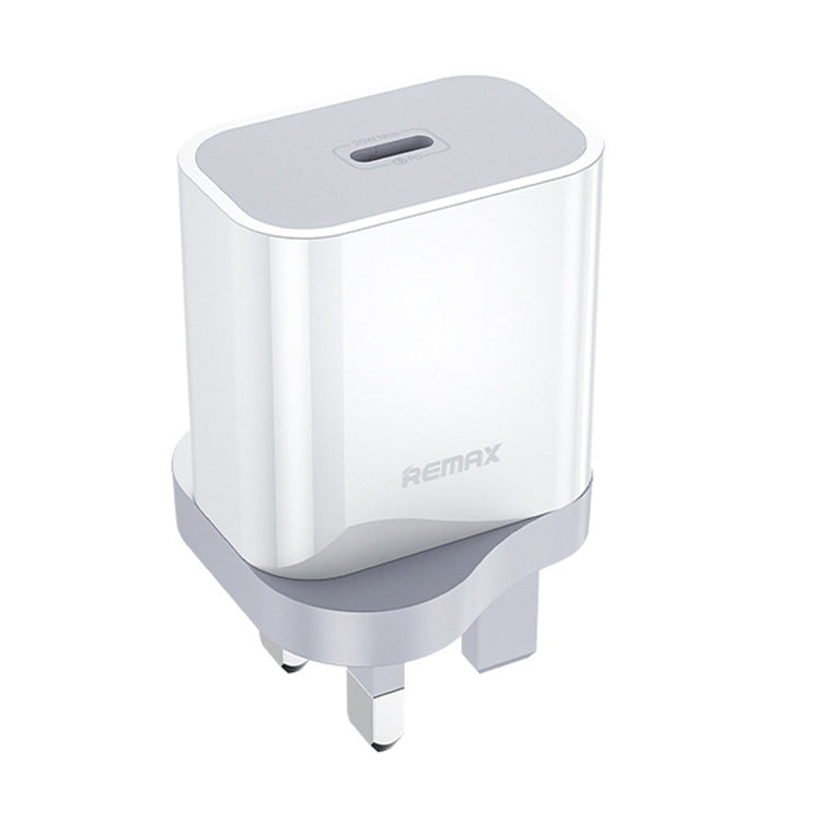 REMAX RP-U79 Speed Series 20W USB-C/Type-C Multi-Compatible Fast Charger, Specification:UK Plug(White) - HoMEdemic™ 