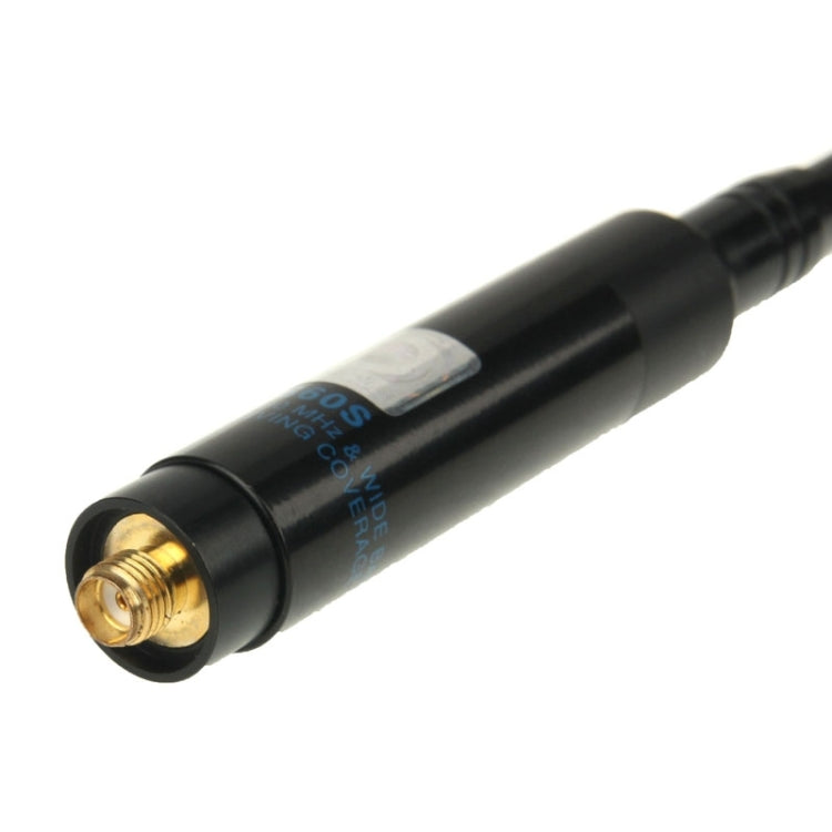RH660S Dual Band 144/430MHz High Gain SMA-F Telescopic Handheld Radio Antenna for Walkie Talkie, Antenna Length: 108.5cm - HoMEdemic™ 