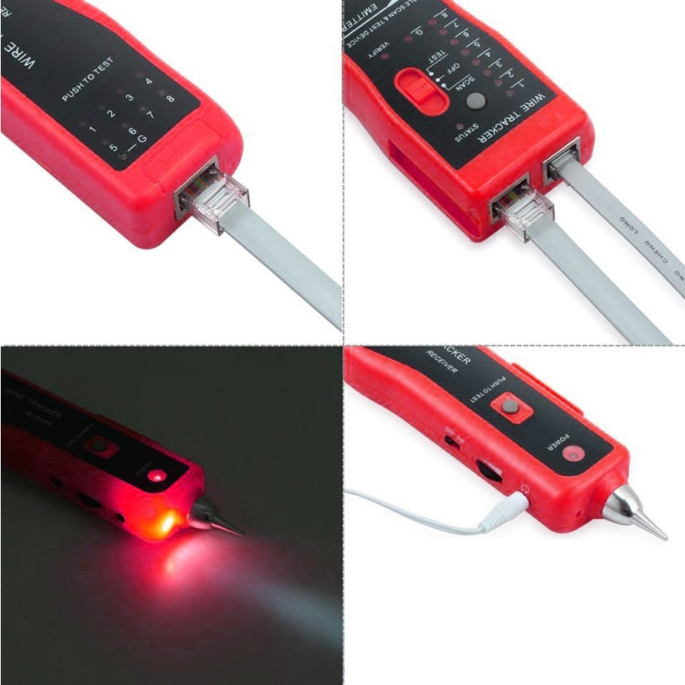 RJ11 / RJ45 Telephone Wire Tracker Ethernet LAN Network Cable Tester Detector Line Finder, RJ11 / RJ45 Line Finder - HoMEdemic™ 