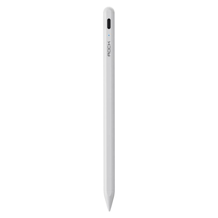 ROCK B05 Replaceable Active Magnetic Capacitive Pen for iPad 2018 or Above(White) - HoMEdemic™ 