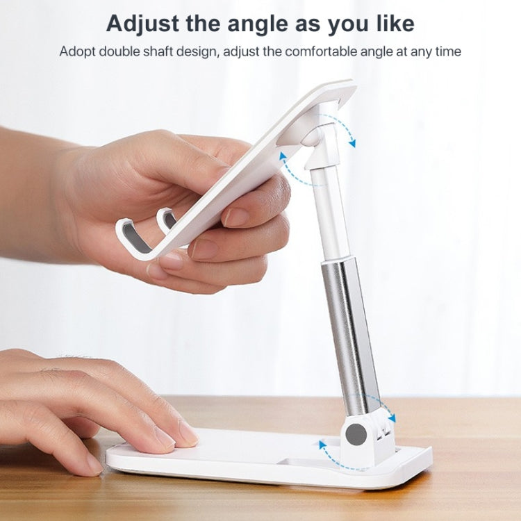 ROCK Desktop Folding Mobile Phone Holder (White) - HoMEdemic™ 