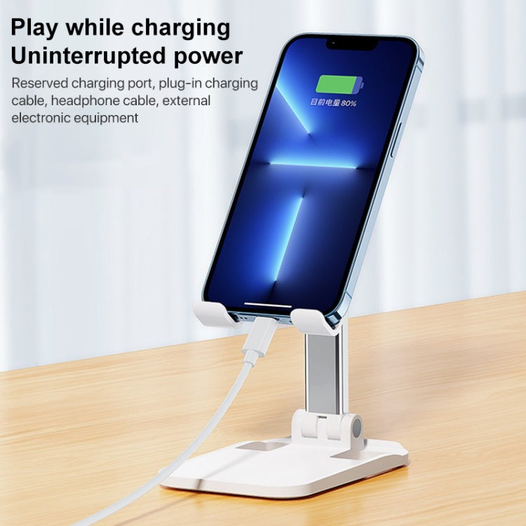 ROCK Desktop Folding Mobile Phone Holder (White) - HoMEdemic™ 