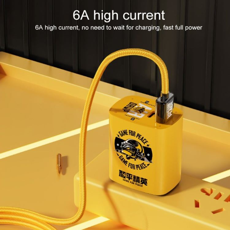 ROCK M3 8 Pin T-shape PD Fast Charging Data Cable, Length: 1m(Orange) - HoMEdemic™ 