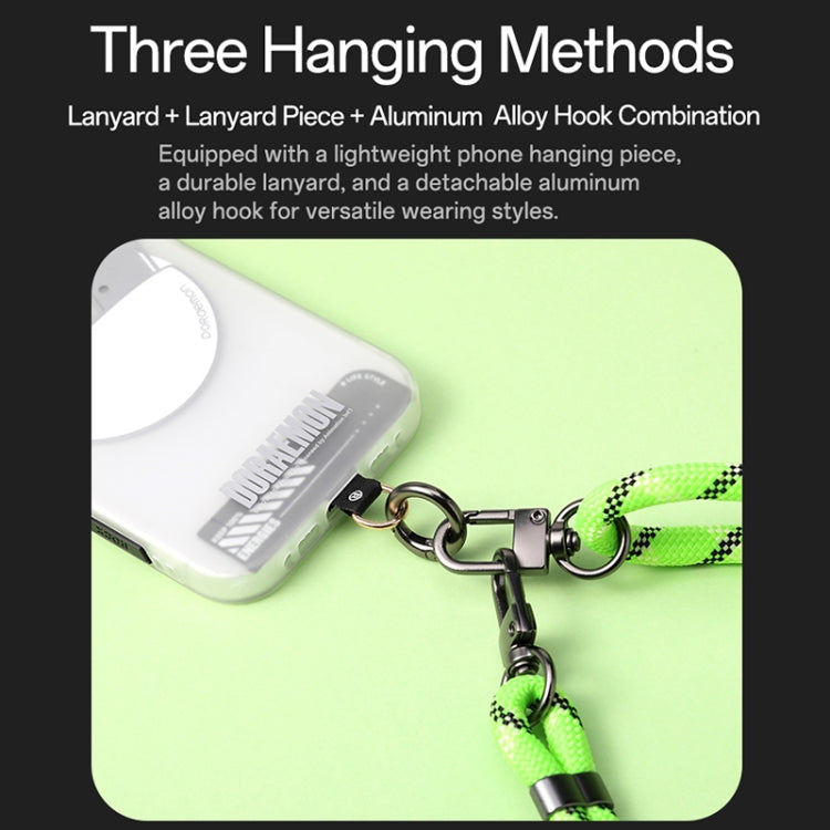 ROCK Multifunctional Luminous Phone Crossbody Lanyard Wrist Lanyard(Fluorescent Green) - HoMEdemic™ 