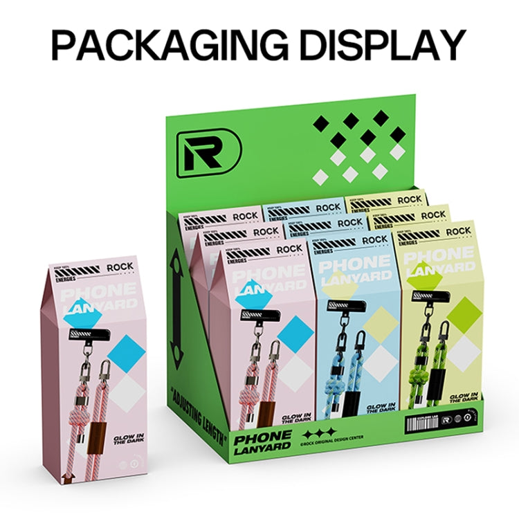 ROCK Multifunctional Luminous Phone Crossbody Lanyard Wrist Lanyard(Fluorescent Green) - HoMEdemic™ 