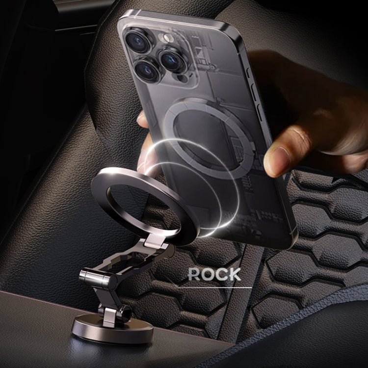 ROCK Q08 Car Magnetic Foldable Phone Holder(Black) - HoMEdemic™ 