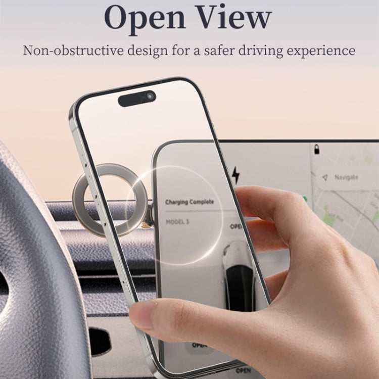 ROCK Q08 Car Magnetic Foldable Phone Holder(Black) - HoMEdemic™ 