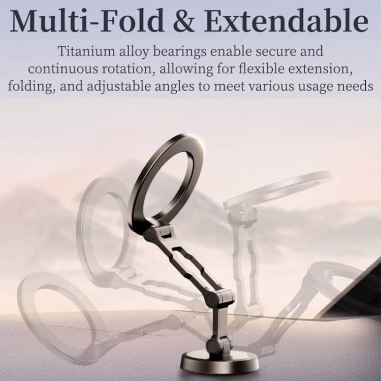 ROCK Q08 Car Magnetic Foldable Phone Holder(Black) - HoMEdemic™ 