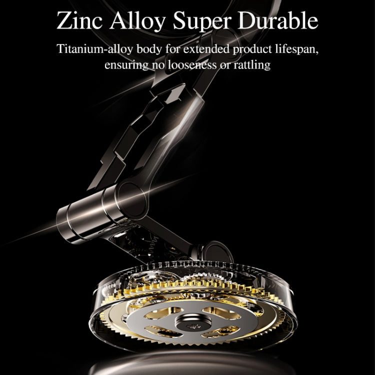 ROCK Q08 Car Magnetic Foldable Phone Holder(Black) - HoMEdemic™ 