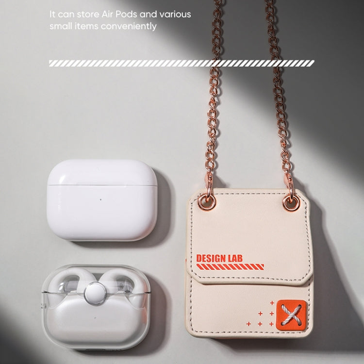 ROCK RPC3186 Dimensional Punk Bluetooth Earphone Storage Bag(Khaki) - HoMEdemic™ 