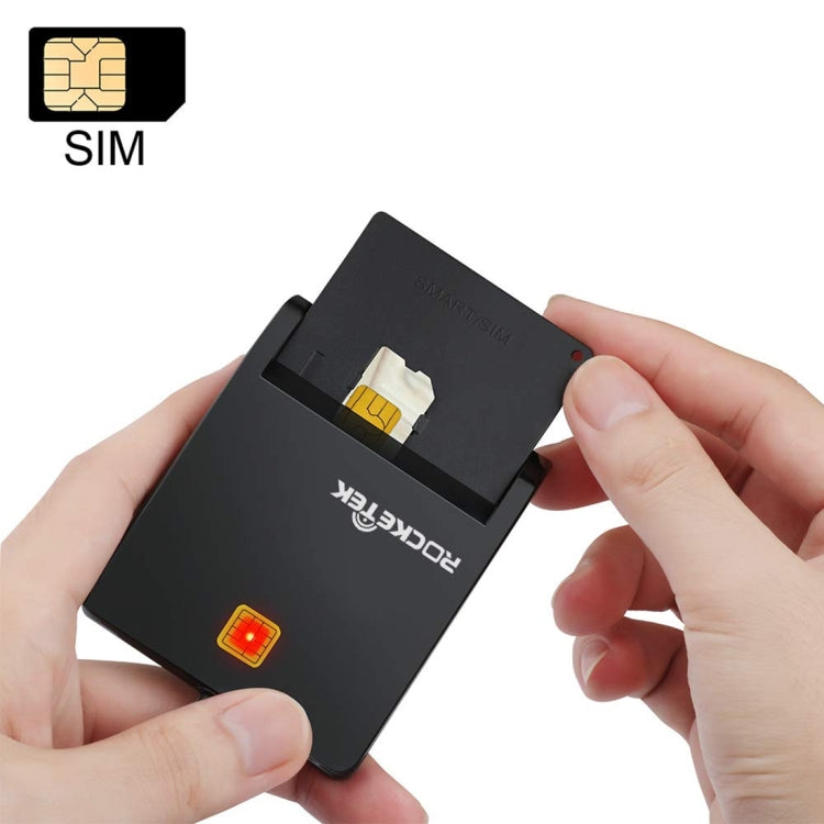ROCKETEK SCR1-C CAC ID SIM Chip Smart Card Reader - HoMEdemic™ 