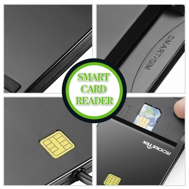 ROCKETEK SCR1-C CAC ID SIM Chip Smart Card Reader - HoMEdemic™ 