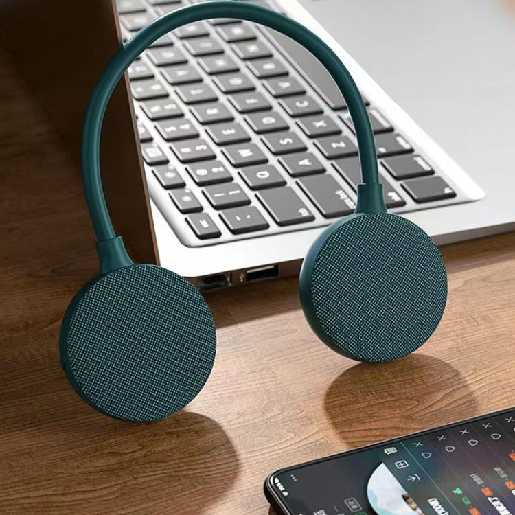 ROCKMIA  EBS-906 Neckband Bluetooth Speaker Waterproof Music Player Built-in Microphone(Grey) - HoMEdemic™ 