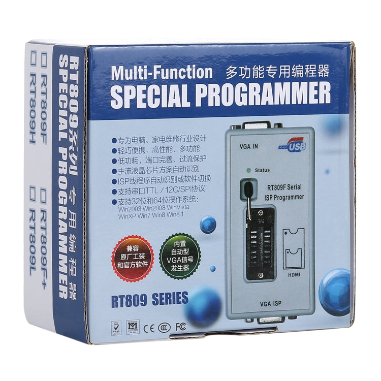 RT809F ISP Programmer LCD USB Special Programmer Repair Tools, RT809F - HoMEdemic™ 