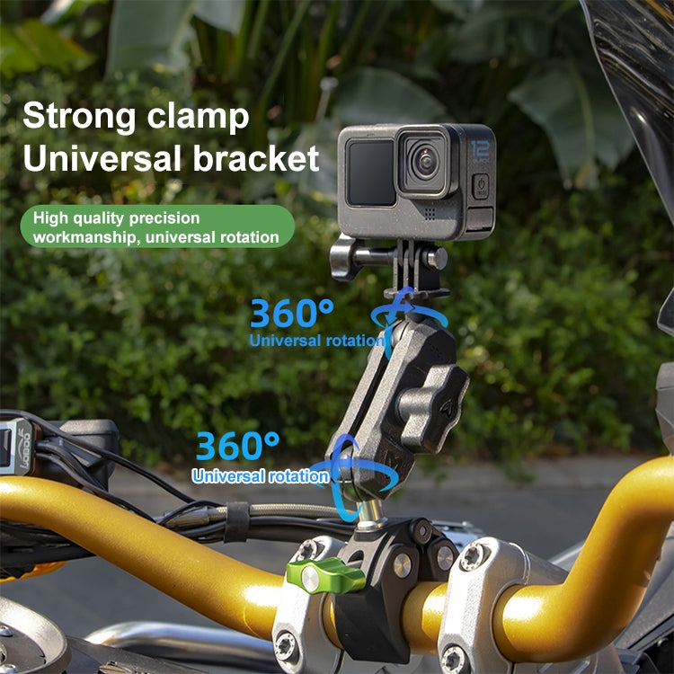RUIGPRO Crab Clamp Action Camera Bracket 1/4 Ball Head Mount with Rod - HoMEdemic™ 
