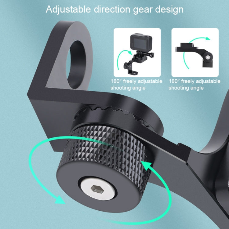 RUIGPRO Motorcycle Handlebar Alloy Phone Bracket for GoPro/ Insta360/DJI OSMO Sport Camera(Blue) - HoMEdemic™ 