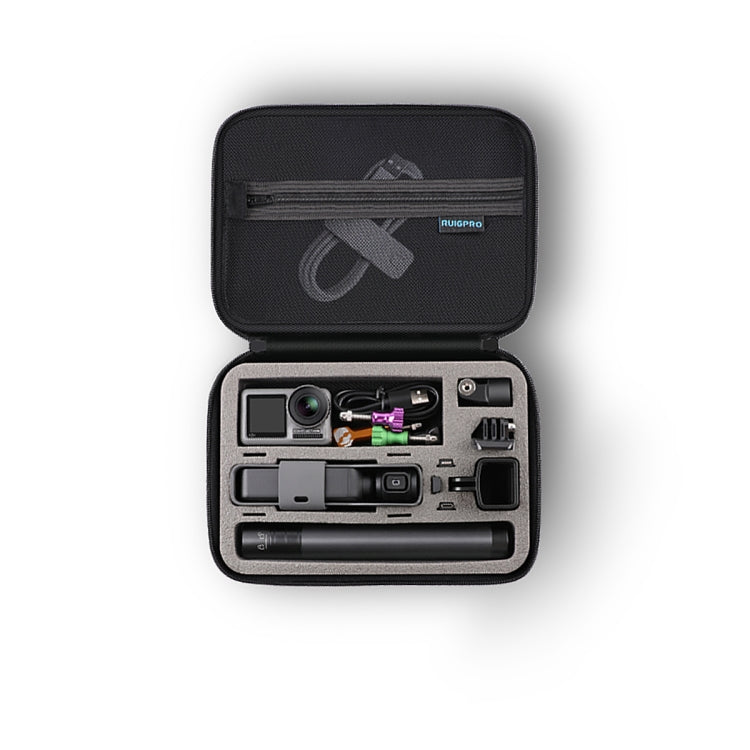 RUIGPRO Oxford Waterproof Storage Box Case Bag for DJI OSMO Pocket Gimble Camera / OSMO Action, Size: 24x16.5x8cm (Black) - HoMEdemic™ 