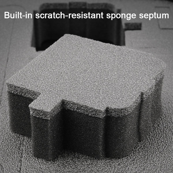 RUIGPRO Shockproof Waterproof Portable Case Box for DJI Osmo Action, Size: 17.3cm x 12.3cm x 6.5cm(Black) - HoMEdemic™ 