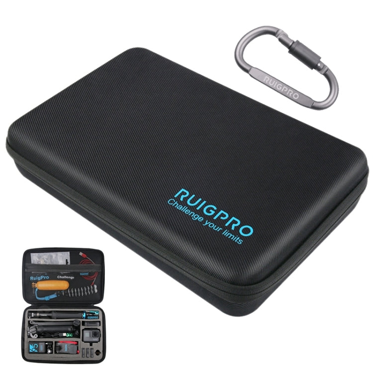 RUIGPRO Shockproof Waterproof Portable Case Box for DJI Osmo Action, Size: 33.5cm x 22.7cm x 6.3cm(Black) - HoMEdemic™ 