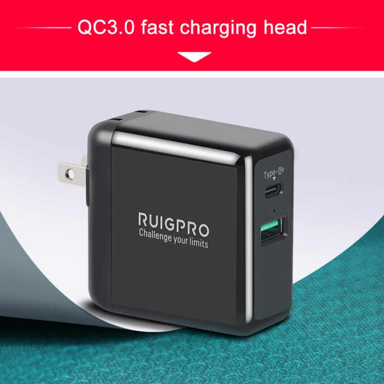 RUIGPRO USB Triple Batteries Housing Charger Box with LED Indicator Light for DJI OSMO Action 1 - HoMEdemic™ 
