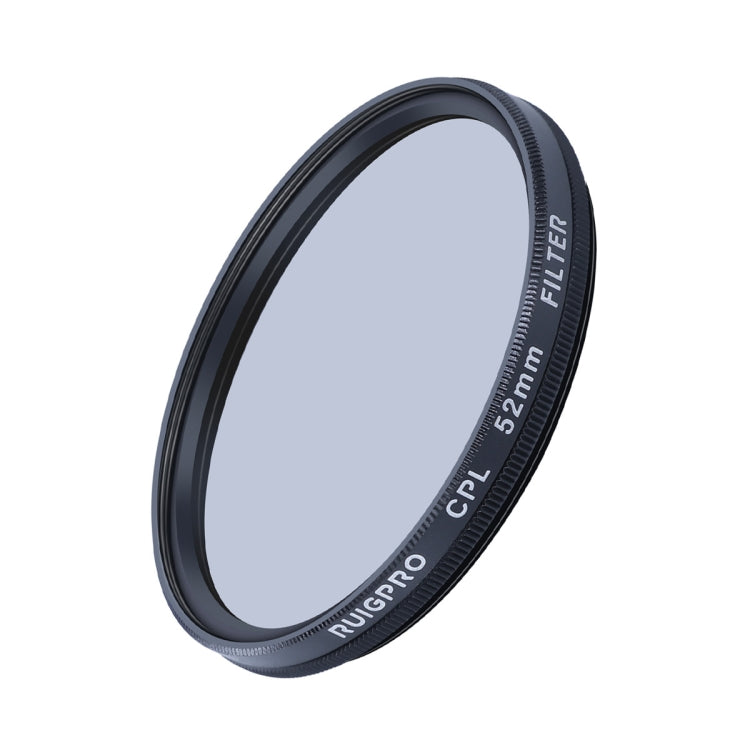 RUIGPRO for GoPro HERO10 Black / HERO9 Black Professional 52mm CPL Lens Filter with Filter Adapter Ring & Lens Cap - HoMEdemic™ 
